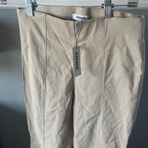 Garage tan pants, size small